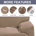 thumbnail image 4 of Unique Bargains Household Polyester Elastic 1 2 3 Seat Sofa Chair Cover Slipcover, 4 of 10