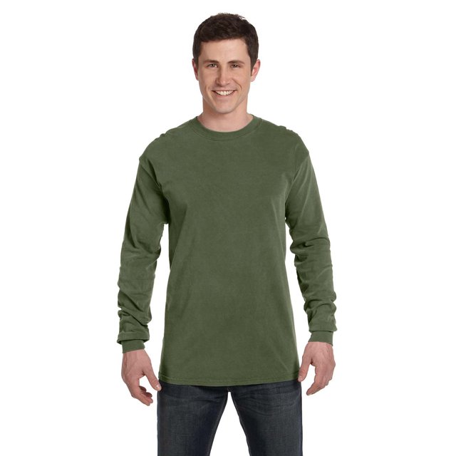 Comfort Colors T-Shirt à Manches Longues pour Adulte, Poids Lourd, RS