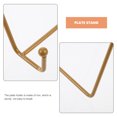 thumbnail image 2 of SHISUYAN Metal Easel Plate Holder Easel Display Stand Metal Plate Stand for Display Tabletop Picture Display Stand, 2 of 8