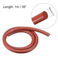 thumbnail image 2 of Unique Bargains Silicone Bending Insert, 39' Long 18MM Dia High Temperature Resistant Silicone Sealing Strip (Red), 2 of 2