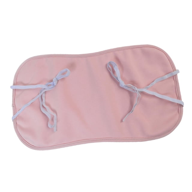 Milaget Compresse d'Huile de Ricin Enveloppe Très Absorbante Sac d'Huile de Ricin Anti-Fuite d'Huile Réutilisable Rose