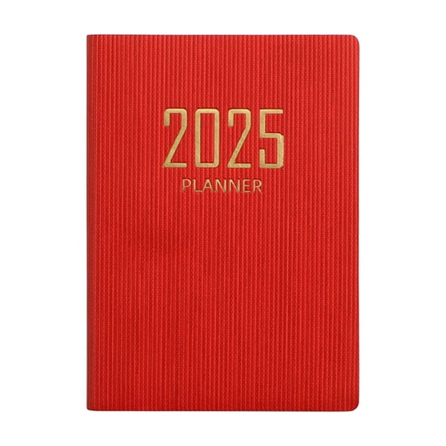2025 A7 Mini Hardcover Notebook & Daily Planner - 1-Pack Pocket-Sized Organizer for School, Travel Diary, Journaling, And Office Scheduling | Cute & Portable Notepad with Inner Pocket (5.5" X 4.3")