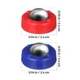 thumbnail image 2 of IFANLANDOR 8 Blue + 8 Red Shuffleboard Pucks for Kids Indoor Tabletop Activities Standard Style, 2 of 7