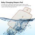 thumbnail image 4 of Portable Changing  Pad With Large Space, Made Of Cotton, Easy To Clean, Perfect For Travel, 4 of 8