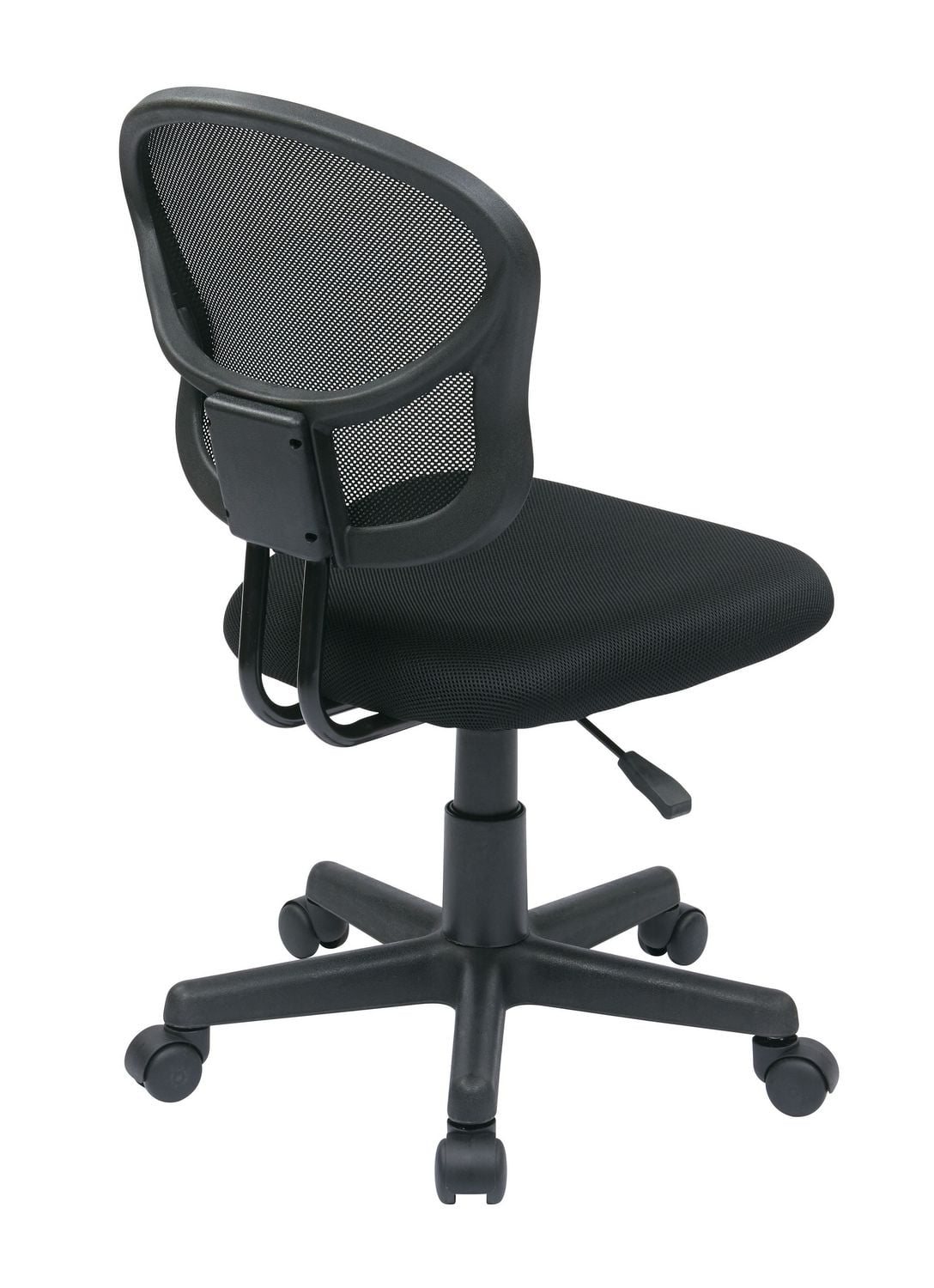 Chaise d’appoint noir OSP Designs à dossier résille