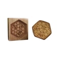 thumbnail image 2 of Oleegame 2PC Cookie Mold DIY Baking Moulds Wooden Cookie Cookie Moulds Embossing Craft Decorative Baking Tools For Christmas Thanksgiving Christmas Kitchen, 2 of 5