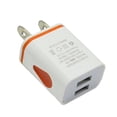 thumbnail image 1 of 2A Quick Charging Dual USB Ports LED Poratble Universal Phone Home Office Charger US Plug, 1 of 9