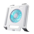 thumbnail image 2 of MERIGLARE Support d'Ordinateur Portable Polyvalent avec Ventilateur de Refroidissement Rehausseur d'Ordinateur Portable Réglable Robuste en Alliage d'Aluminium Support d'Ordinateur pour Lecture de Documents, 2 of 9