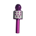 thumbnail image 1 of Guardoinrt Microphone de Karaoké Portable Compatible Bluetooth Micro à Main USB Fournitures de Chant à Domicile Électronique Rose, 1 of 9