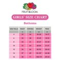 thumbnail image 2 of Fruit Of The Loom Girls 14 Pack Assorted Heather Boy Short, 12, Assorted, 2 of 2
