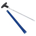 thumbnail image 2 of DYNWAVECA Outil de Retrait de la Poignée de Golf, Accessoires de Golf V Groove Grip Remover 11" Robuste Portable Facile à Utiliser Réparation de Poignée pour le Golf Bleu Foncé, 2 of 10