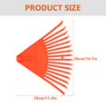 thumbnail image 3 of EIMELI29.39 inches Nylon Leaf Rake with Adjustable Plastic Handle, 3 of 5