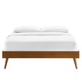 thumbnail image 3 of Modway Margo Queen MDF Wood and Rubberwood Platform Bed Frame in Walnut, 3 of 8