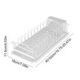 thumbnail image 3 of Dvkptbk White Sponge Holder for Kitchen Sink, Kitchen Sink Organizer Sponge Stand Rack Compact and Stylish Storage Tool, Kitchen Countertop Organizers and Storage Essentials, 3 of 6