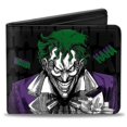 thumbnail image 1 of Joker 824135 Smiling & Laughing Poses Haha Haha Bi-Fold Wallet, 1 of 1