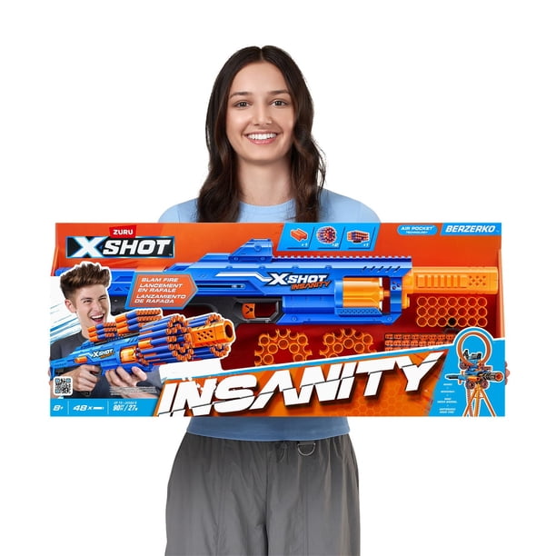 XSHOT Insanity Berzerko (48 Darts) by ZURU - Walmart.ca