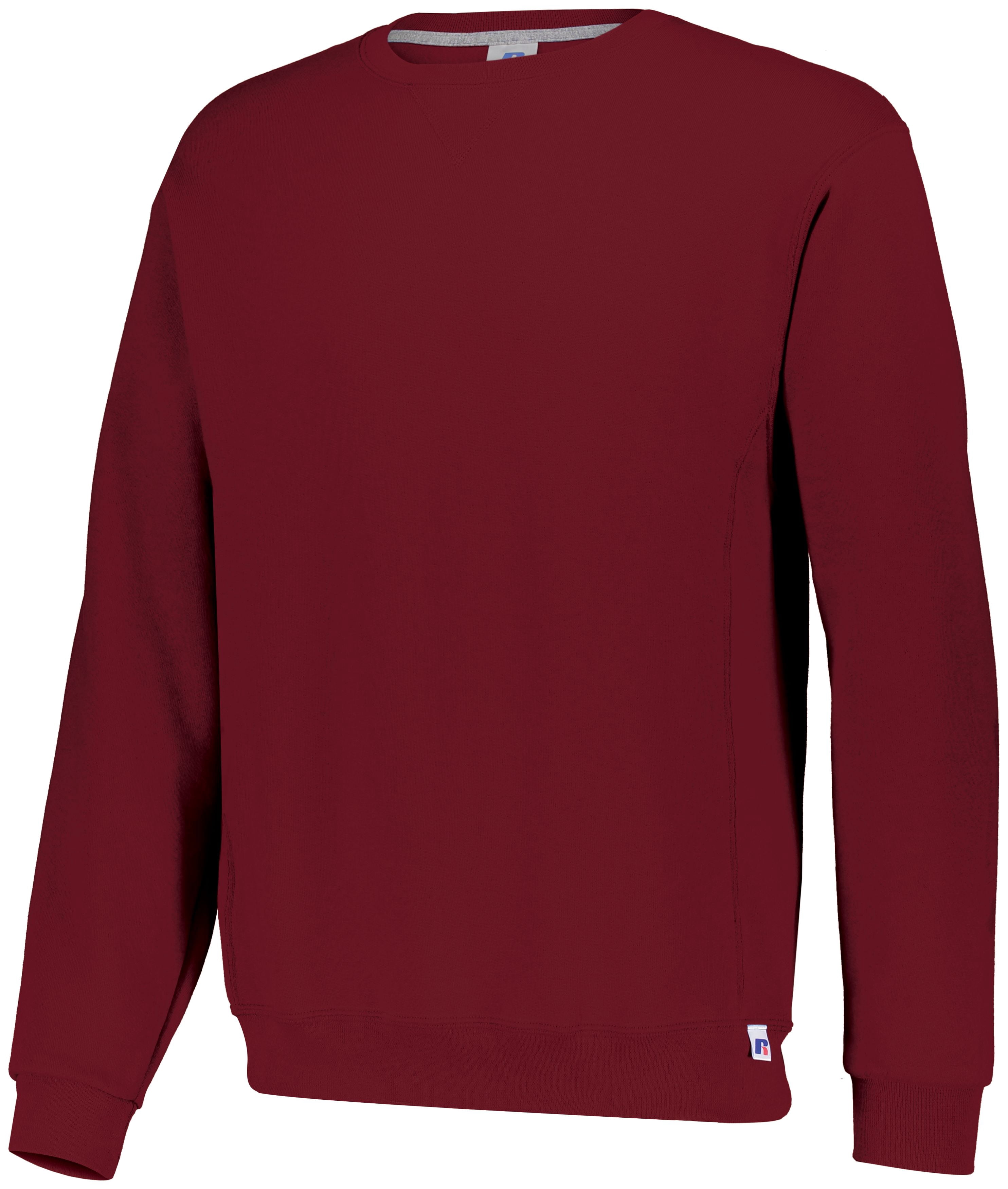 Russell Athletic Dri Power Crewneck Sweatshirt, 3XL, Cardinal