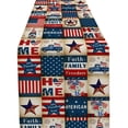thumbnail image 2 of ⚡ Big Sale ! American Independence Daily Table flag Printed Living Room Table Coffee Table Festival Decoration Cloth Northern European Tablecloth, 2 of 4