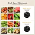 thumbnail image 3 of 500W High-power Centrifugal Juicer With 3-inch Wide Inlet Groove, Stainless Steel, Free Of Bisphenol A, Including Measuring Cup And Discharge Cover, Is An Ideal Choice For Quick And Easy Juicing., 3 of 6