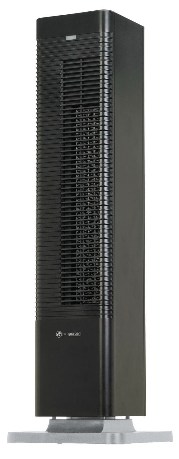 PureGuardian® HTR410B Oscillating 27" Whole Room Tower Heater and Fan with Remote Control