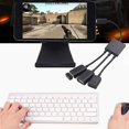 thumbnail image 4 of 3 in1 Type-C Male to Female Micro OTG USB Port Adapter Cable for Android Phone Tablet USB Flash Disk Type-C OTG, 4 of 4