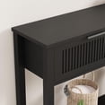 thumbnail image 4 of Kojooin Fluted Entryway Table with 2 Drawers, Wooden Console Table for Entryway, Living Room or Foyer, 4 of 8