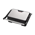 thumbnail image 2 of Luzkey Electric Panini Press Bread Baking Machine Touch Handle Compact 750W Breakfast Sandwich Maker for Snacks Sandwiches Breakfast, 2 of 8