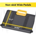 thumbnail image 2 of Step Folding Ladder lbs Capacity Step Stool with Lock NonSkid Wide Pedals and Handrail Lightweight Household Ladder for Home Kitchen Pantry Closets and Office Use, 2 of 9