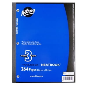 Hilroy 3-Subject Neatbook sans fil