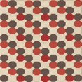 thumbnail image 1 of Ahgly Company Tapis d'Intérieur Lavable à la Machine, Carré, Transitionnel, Rouge Brique de Feu, Tapis de Zone, 5 Pieds Carré, 1 of 7