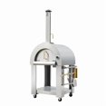 thumbnail image 2 of Crown Wood Fired Stainless Steel Outdoor Pizza Oven, Accessories Included | HPO01RS, 2 of 13