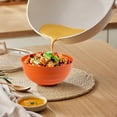thumbnail image 4 of Natural Wheat Fiber Cereal Bowl | Large 19.5x9cm | Dishwasher & Microwave Safe | Stackable & Unbreakable | For Soup, Oatmeal, Pasta & Ice Cream, 4 of 5