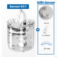 thumbnail image 1 of Cat Water Fountain Automatic Pet Water Dispenser Pet Smart Drinker For Cats Auto Sensor Cat Drinking Fountain Accessories Sensor Kit 1 2L, 1 of 6