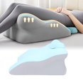 thumbnail image 3 of Reading Prone Pillow, Ergonomic Memory Foam Support with Adjustable Design for for Lower Back Abdomen Pregnancy Comfortable Reading Phone Use, 3 of 7