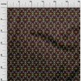 thumbnail image 3 of oneOone Cotton Poplin Chocolate Brown Fabric Geometric Craft Projects Decor Fabric Printed By The Yard 56 Inch Wide, 3 of 4