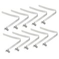 thumbnail image 1 of Unique Bargains 11x6mm Kayak Paddle Snaps, Hollow Button Single Pin Lock Tube Spring Clips for Tent Pole, 10 Pack, 1 of 6