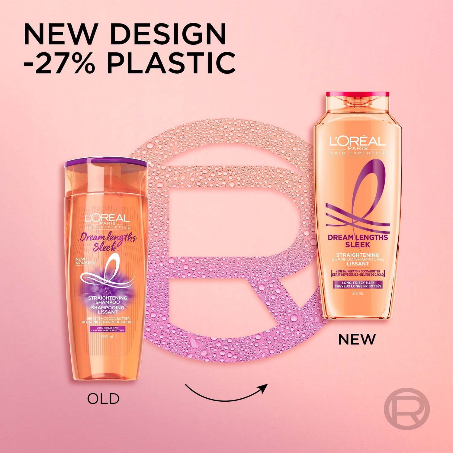 L'Oréal Paris Dream Lengths Sleek Shampooing Lissant
