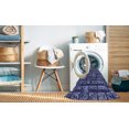 thumbnail image 2 of Ahgly Company Machine Washable Indoor Rectangle Transitional Blue Area Rugs, 2' x 5', 2 of 7