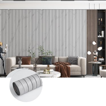 Baohd PVC Tongue And Groove Wall Panelling Kits DIY Wood Panels For Walls Decoration Wood Panel Wallpaper E