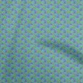 thumbnail image 1 of oneOone Polyester Lycra Blue2 Fabric Asian Block Sewing Craft Projects Fabric Prints By Yard 56 Inch Wide, 1 of 4