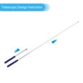 thumbnail image 3 of Unique Bargains 1.2M/4ft Telescopic Handheld Flagpoles, 4Pcs Teachers Pointer Stick Blue, 3 of 7