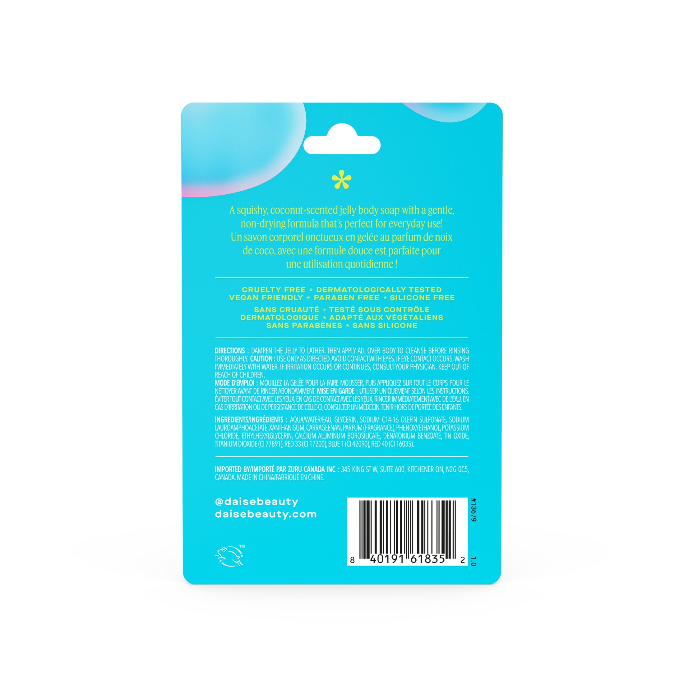 Savon gelée Daise Vacay 100 g