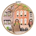 thumbnail image 1 of Coofit Cross Stitch Kit DIY Creative Embroidery Starter Kit with Cloth and Needle, 1 of 9