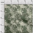 thumbnail image 2 of oneOone Polyester Spandex Green Fabric Abstract Texture Sewing Material Print Fabric By The Yard 56 Inch Wide, 2 of 5