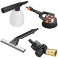 thumbnail image 1 of WORX WA4072 Hydroshot Deluxe Cleaning Accessory Kit, Black, 1 of 7