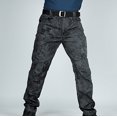 thumbnail image 1 of 2023 Cargo Pants for Men on Clearance Solid Color Plus Size Multiple Pockets Cargo Trousers Work Wear Combat Cargo Pocket, 1 of 8