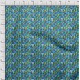 thumbnail image 4 of oneOone Cotton Flex Medium Blue Fabric Abstracts Sewing Craft Projects Fabric Prints By Yard 40 Inch Wide, 4 of 5