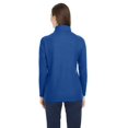 thumbnail image 2 of Core 365 Ladies' Fusion ChromaSoftâ„¢ Pique Quarter-Zip CE405W, 2 of 3