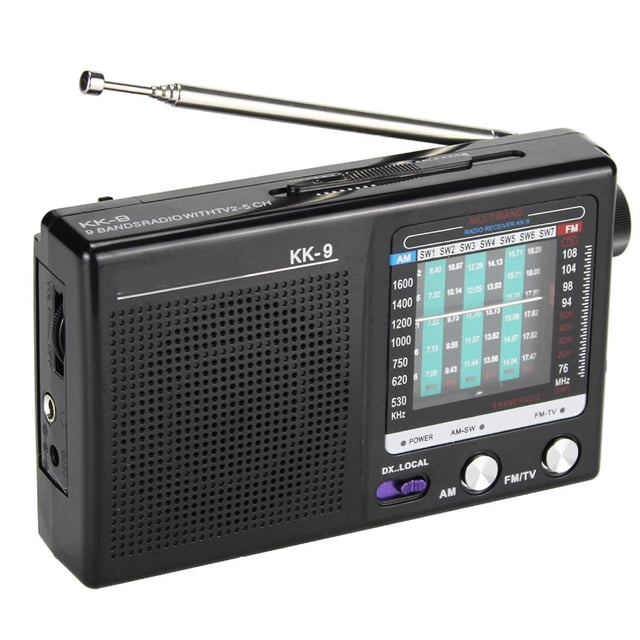 Radio de Campus avec Panneau en PVC, à Piles, Multiples Bandes de Fréquence pour Usage sur le Campus