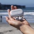 thumbnail image 3 of JLab Flex Open Earbuds, White, Open-Ear Clip Design, 21+ Hr Playtime, IPX4, Multipoint, Clear Calls, Fast Pair, 3 of 6